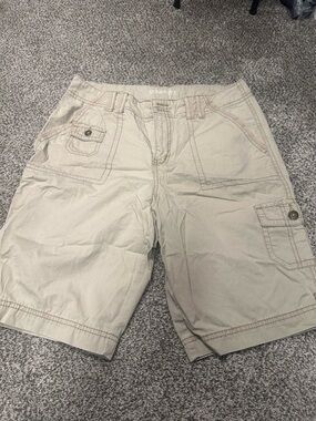 St. John's Bay Boy’s Khaki Cargo Shorts